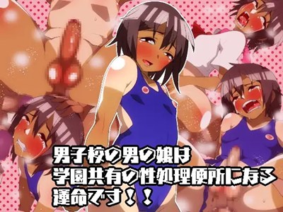 男子校の男の娘は学園共有の性処理便所になる運命です！