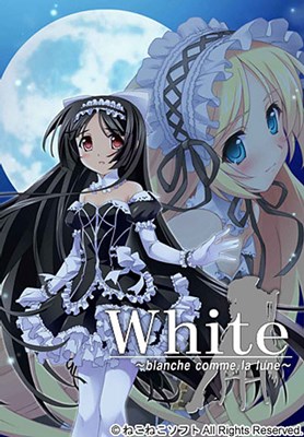 White-blanche comme la lune-