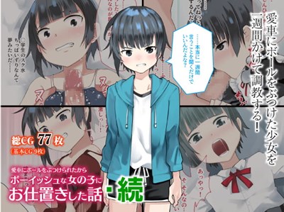 愛車にボールをぶつけられたからボーイッシュな女の子にお仕置きした話・続