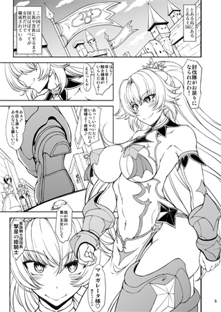 姫騎士様は視られたい!サンプル5