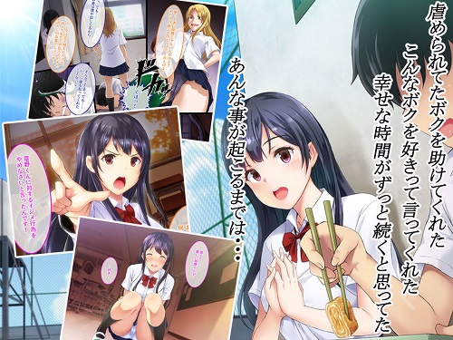 強制ネトラレ生徒会長～チンピラの肉棒を貪る僕の彼女～サンプル1