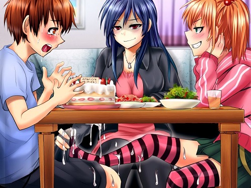 ドS姉とドS妹 ～大人しいショタっ子がドSなお姉様とドSな妹様に虐められ射精させられまくるADV♪ 変態マゾな恥晒しおちんちんから、はいドッピュン♪～サンプル1