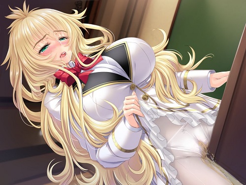 聖ブリュンヒルデ学園 少女騎士団と純白のパンティ ～甲冑お嬢様の絶頂おもらし～サンプル2