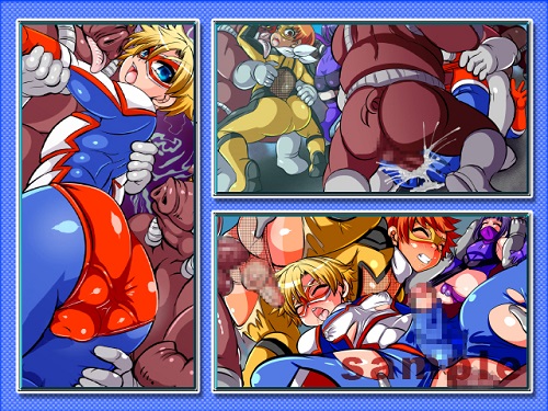 TINY JUSTICE VS SPACE PORK 少年ヒーローガチ全滅!!サンプル1